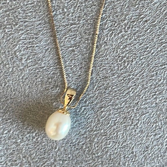 New in box - Macy's Freshwater Pearl Pendant Necklace - Picture 12 of 12
